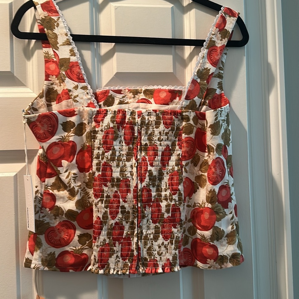 Reformation Tagliatelle Linen Top - Picture 4 of 4